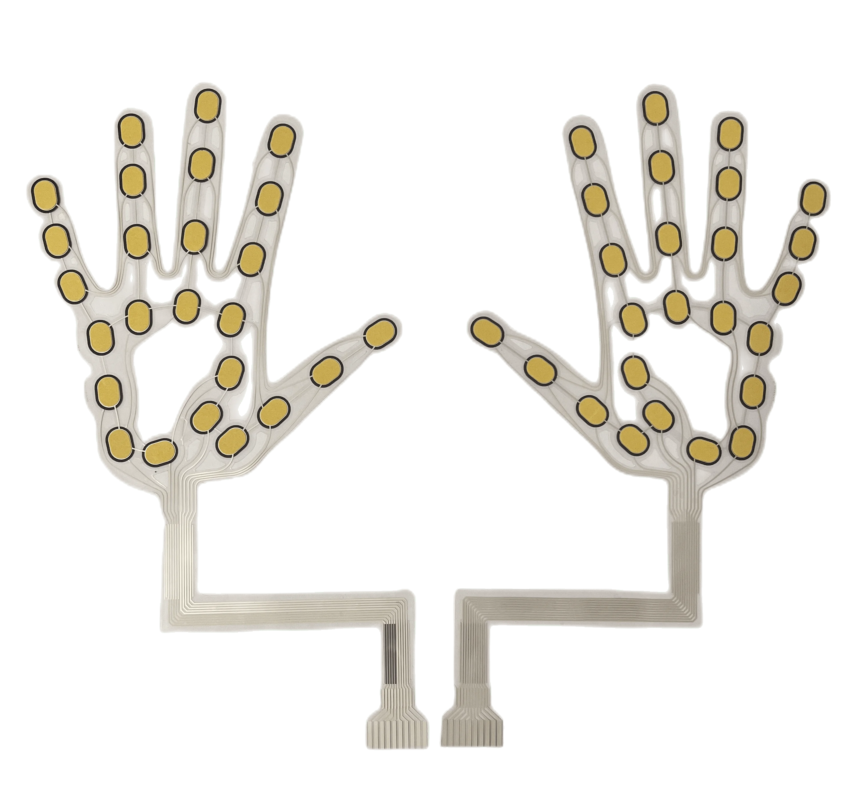 

G0505M Robot Palm Grip Force Resistance Strain Flexible Film Pressure Sensor Tactile Intelligent Sensing