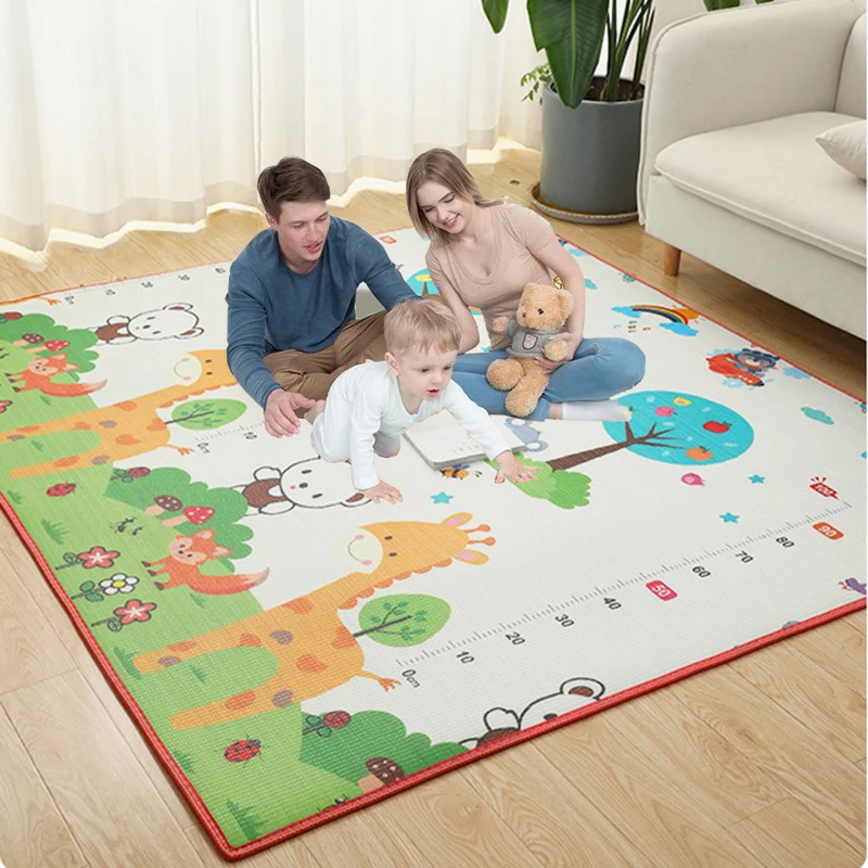 Carpet Play Mat 1cm XPE Environmentally Friendly Thick Baby Crawling Play Mats Folding Mat for Children\'s Safety Mat Rug Playmat