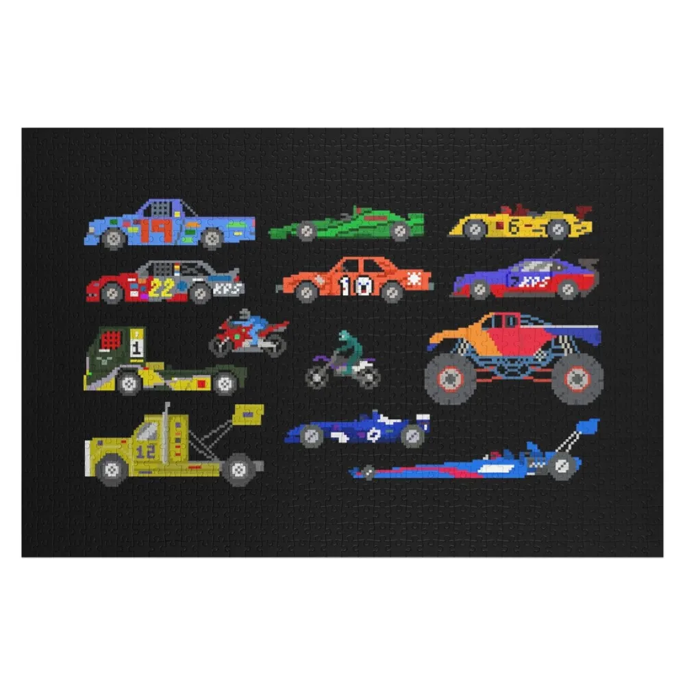 

Sports Vehicles - The Kids' Picture Show Jigsaw Puzzle Wooden Name Personalised Name Custom Jigsaw Adult Wooden Puzzle