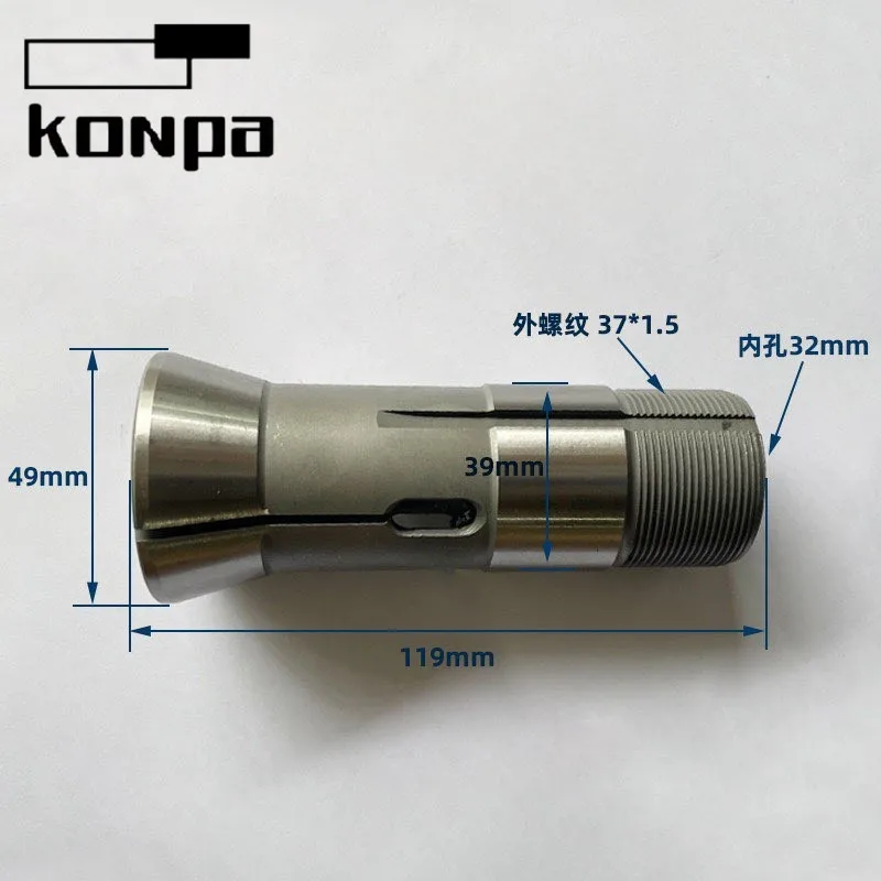 เครื่องเจาะแกนเหล็กแบบสปริงชนิด32มม. 3-32มม. CNC เครื่องกลึงอัตโนมัติเครื่องกลึงไฮดรอลิกปรับแต่งได้
