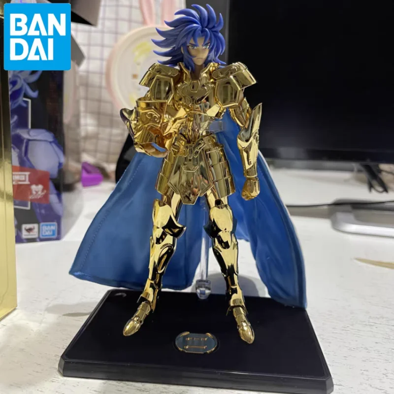 

In Stock BANDAI Saint Cloth Myth EX 24K Electroplated Gemini SAGA Kanon Anime Saint Seiya Action Figure Collection Model Toy Kid