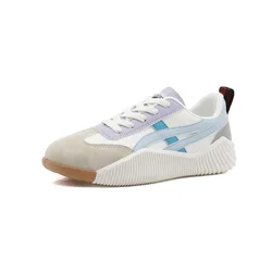 Zapatos planos blancos pequeños para mujer, zapatillas informales transpirables para primavera y otoño, calzado para correr y hacer deporte, talla 43, novedad