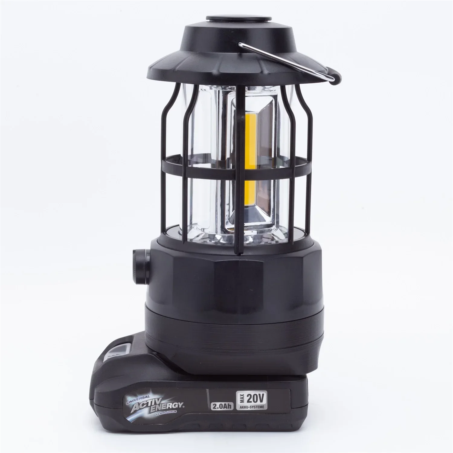 Portable LED Camping Lantern for Aldi Ferrex Activ Energy 20V Lithium Battery Hanging Tent Light Outdoor (Not include battery)