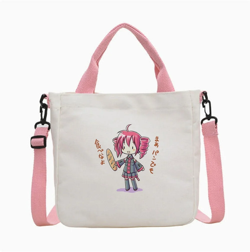 Kasane Teto Tragetasche, Stofftasche, Totebag, Y2K, Einkaufstasche, Canvas, Damen – Detail 3
