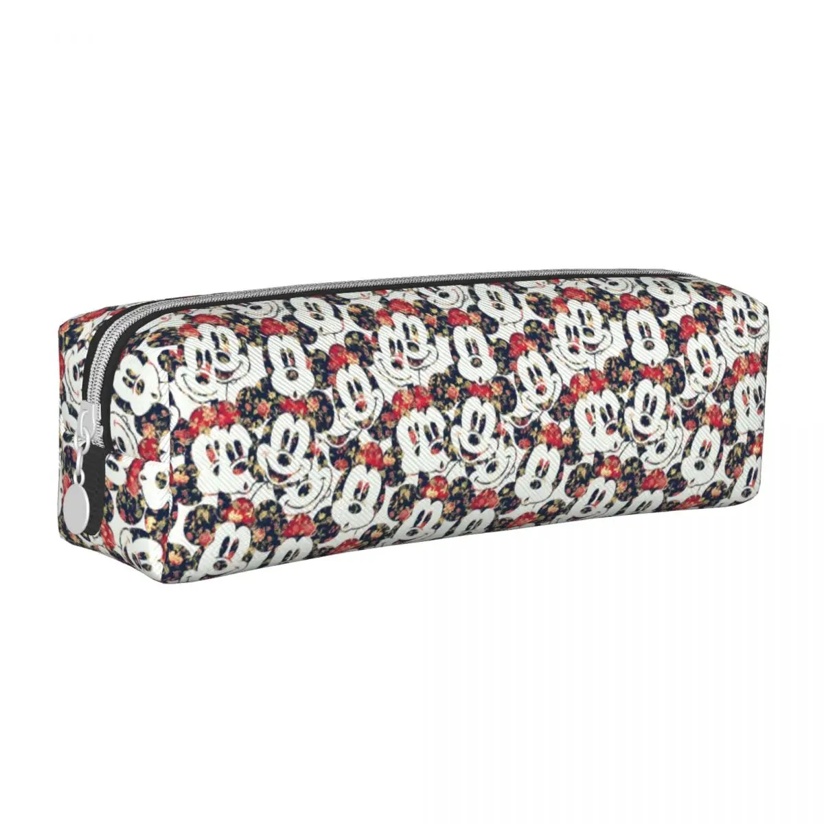 Custom Cute Mickey Mouse Head Cartoon Pencil Cases for Boy Girl Pencil Bag School Supplies