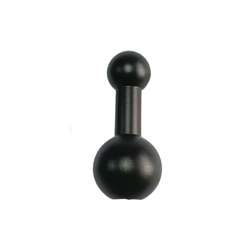 Aluminum Alloy Double Ballhead 15mm/17mm to 20mm/25mm Ball Head Connecting Rod Motorcycle Camera Bracket Conversion Accessories