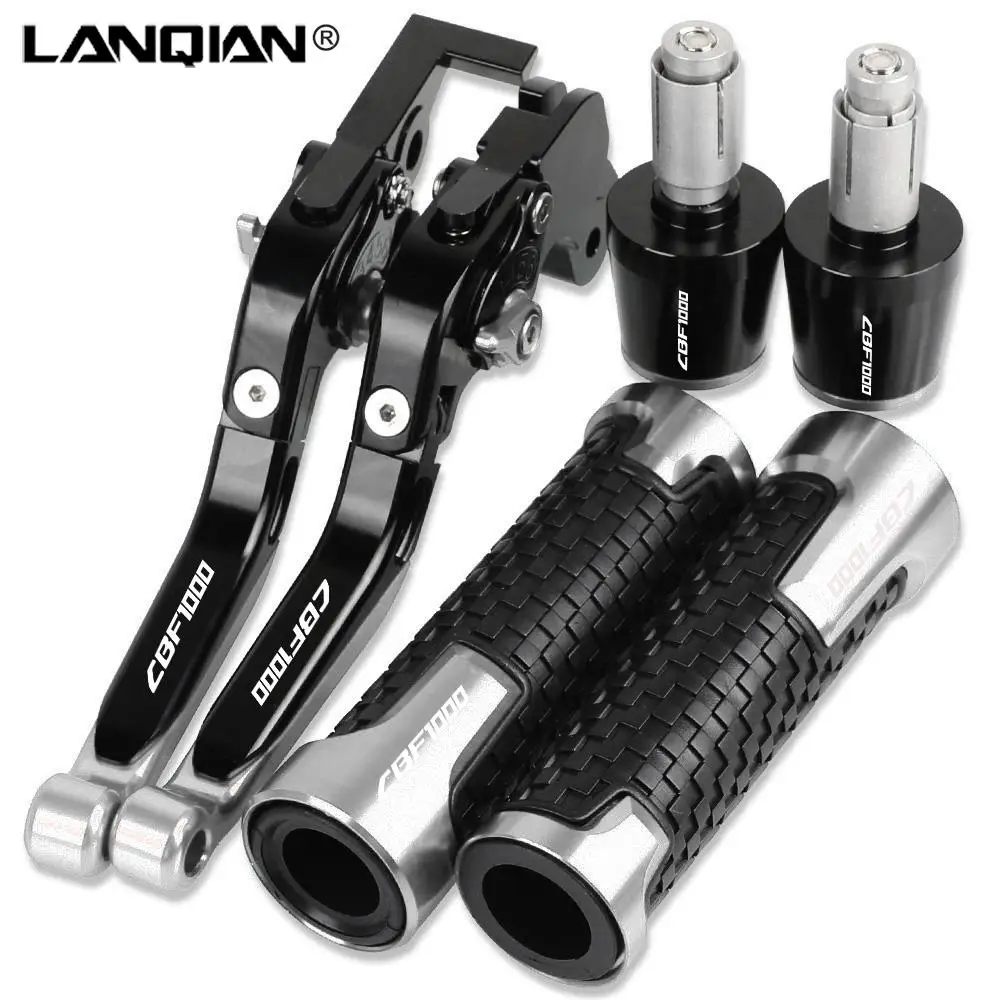 

For HONDA CBF1000 2006 2007 2008 2009 Motorcycle Brake Clutch Levers Non-slip Handlebar knobs Handle Hand Grips Bar Ends Caps