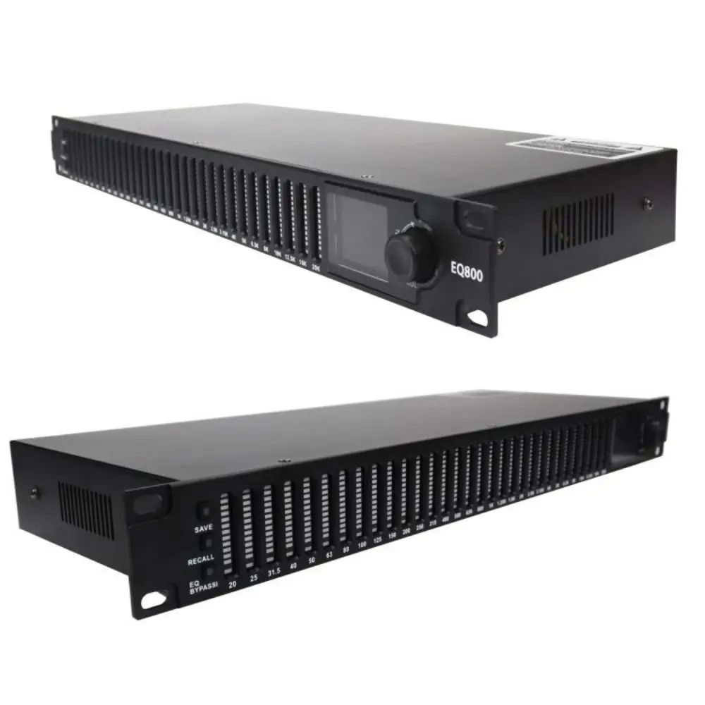 EQ231 Professional DSP Audio Equalizer 31 Band Digital Signal Processing Board Audio Equipment for Concert PA & Live Sound