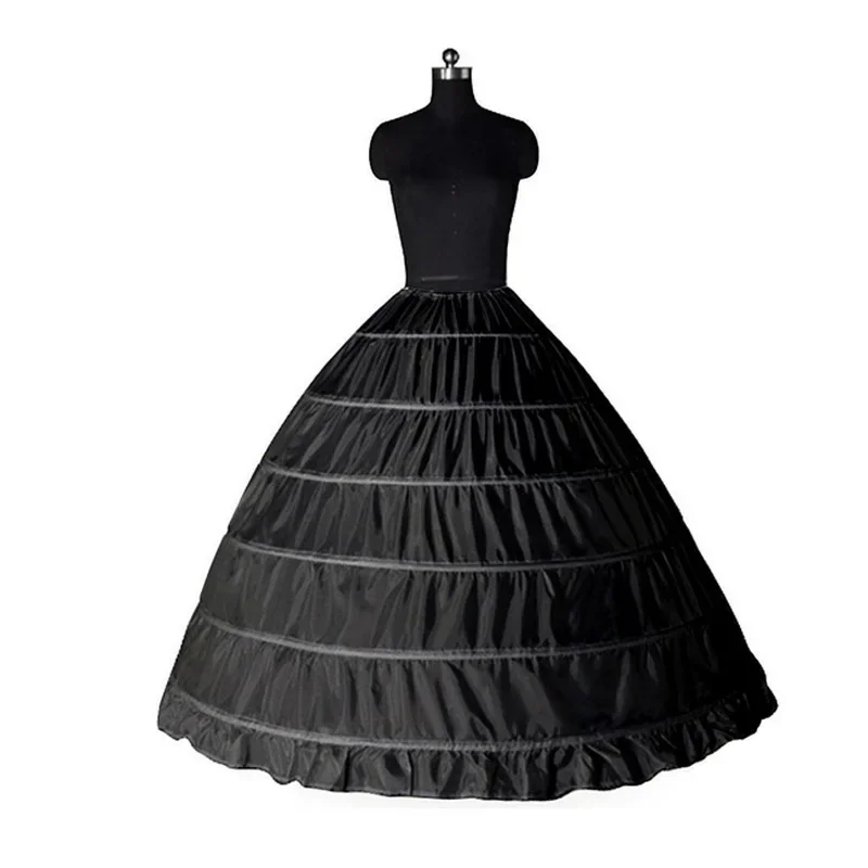 

Ball Gown Large Petticoats New Black Bride Underskirt Formal Dress Crinoline Plus Size Wedding Accessories