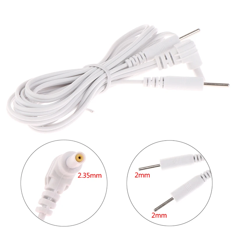 1pc 1.2M New Electrotherapy Electrode Lead Electric Shock Wires Cable For Massager Connection Cable Massage & Relaxation Parts