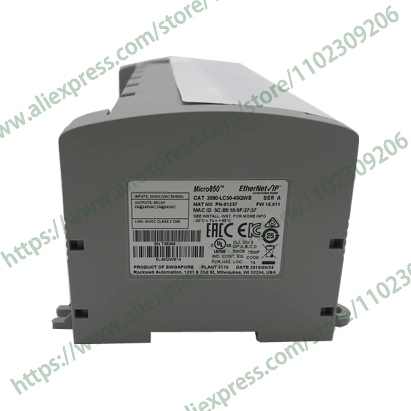 

Новый оригинальный контроллер Plc 2080-LC50-48QWB, модуль процессора, Немедленная доставка