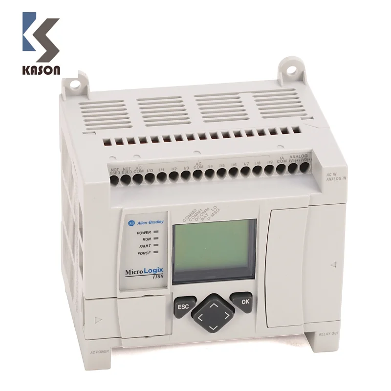 

AB Micro Logix 1100 16 Point Controller Module control unit industrial PLC 1763L16DWD 1763-L16DWD