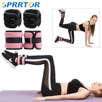 1Pair Adjustable Ankle Weights for Women Men,(0.5kg / 1kg Each Pack) Modularized Leg Wrist Weight Straps for Yoga,Running,Gym