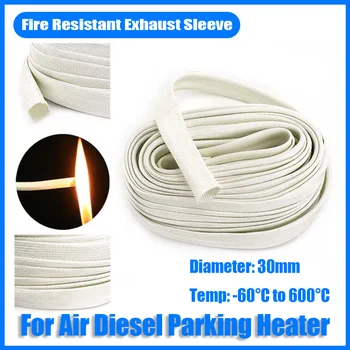 0.6m 2m 3m a 5m 10m 15m Temperatura antincendio Resistente alla temperatura Manicotto del tubo di scarico Protezione isolante Proteggi per riscaldatore diesel