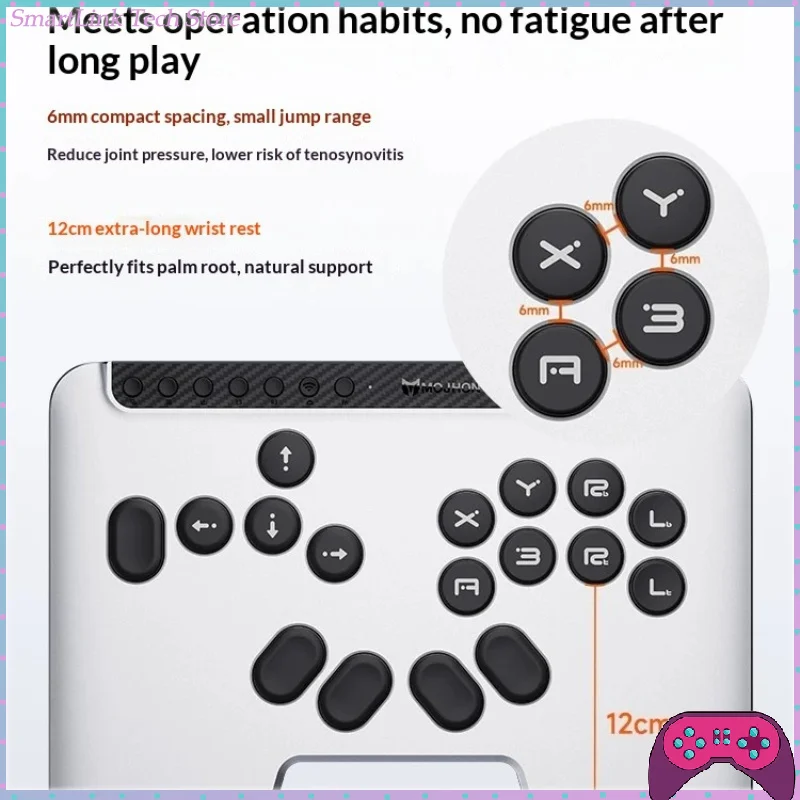 

BIGBIG WON Hitbox Controller GASKET Structure All Button Arcade Fight Stick Fighting Game Keypad For Street Fighter 6 Tekken 8