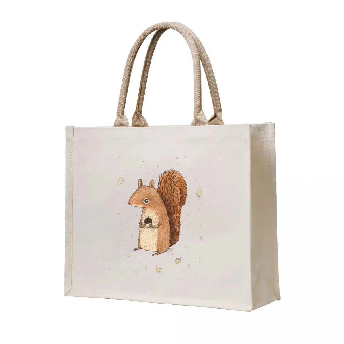 

Sarah the Squirrel Tote Bag hand bags eco bag folding Lady bags