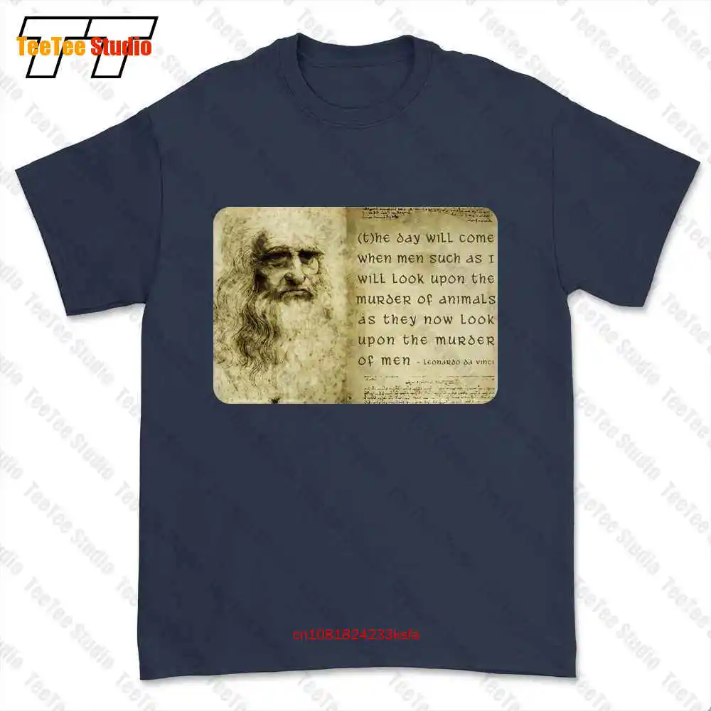 Leonardo Da Vinci Pro Animal Welfare T-shirt Tee 610H