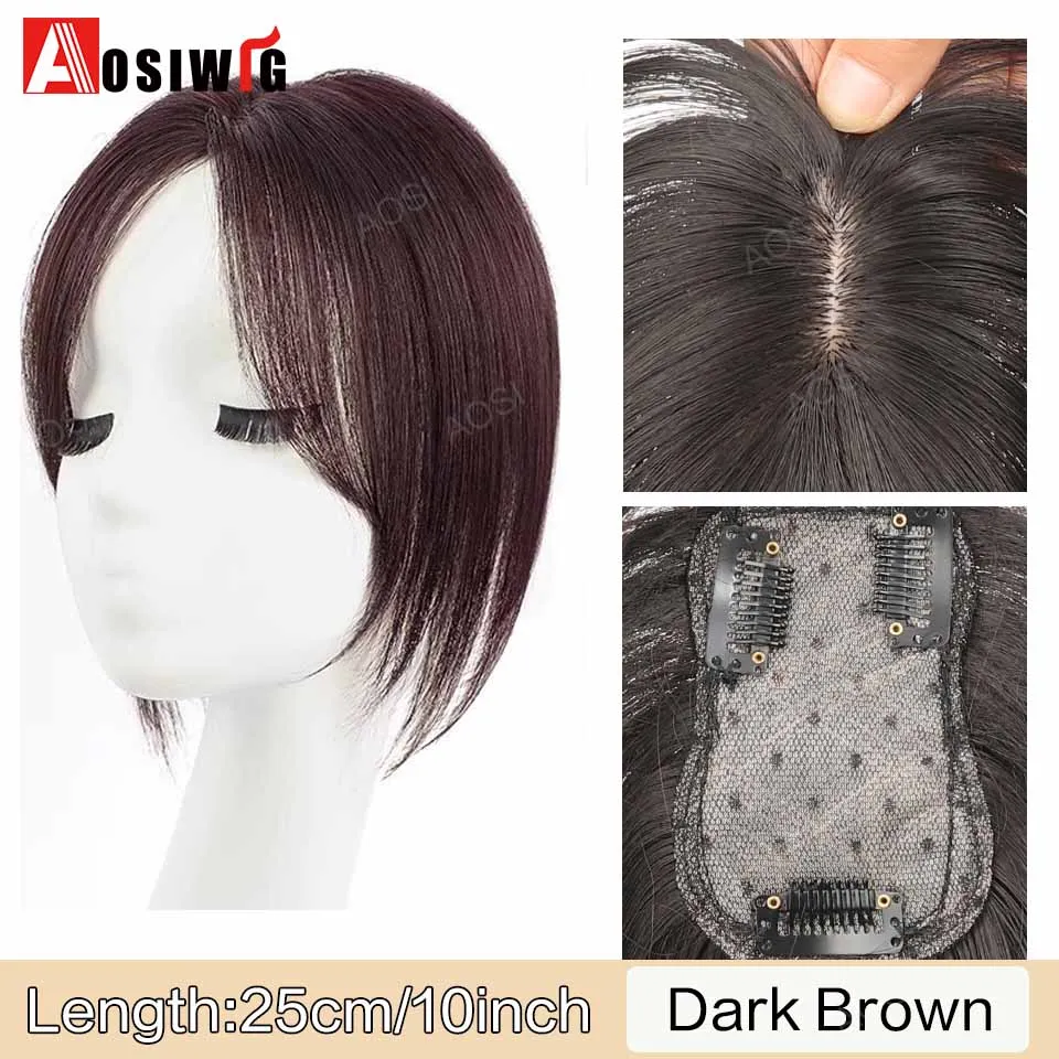 ロングストレートヘアピース  40~45cm 人毛ヘアピース ストレートロング｜CP-T40S｜カプリス・ウィッグ