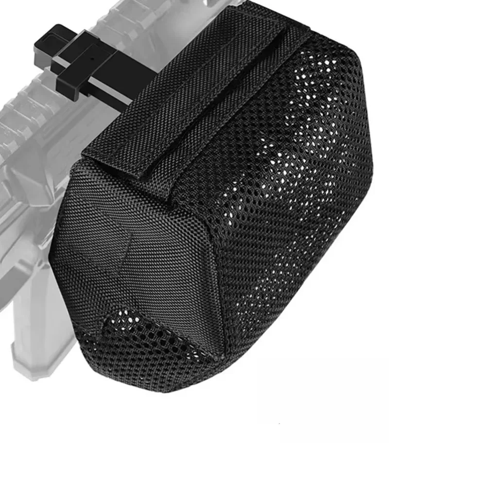 

Quick Release Shell Catcher with Detachable Picatinny Heat Resistant Thickened Brass Catcher Nylon Mesh for Rifle