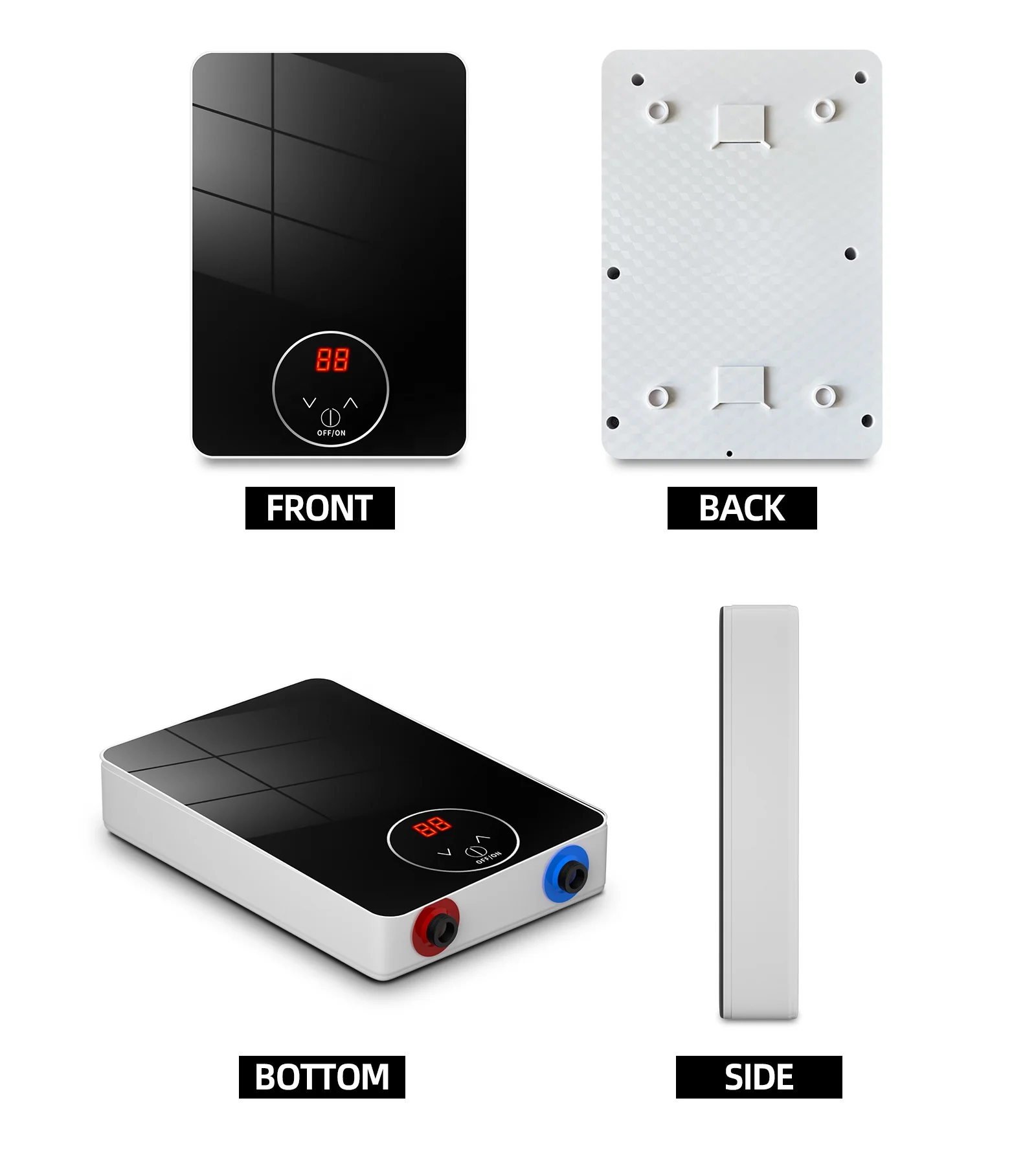 3500W 샤워헤드 온수기, 판매량 높음, 설치 간편 전기 온수기