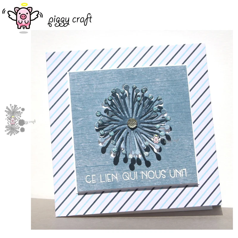 Blumenbecher-Buchstaben-Bastel-Metallstanzformen, Stanzform, Scrapbook-Papier-Bastelmesser, Stanzschablonen