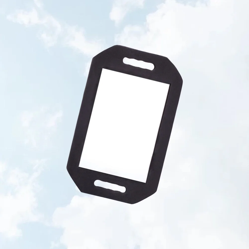 

Square Makeup Mirror Single Sided Handheld Glass for Women Portable Travel Use Scratch Resistant Clear Looking