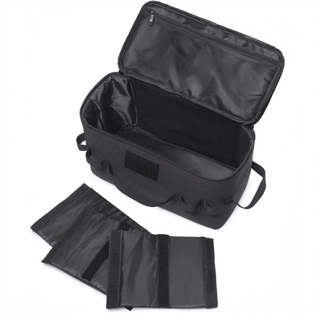 Folding Camping Picnic Storage Organizer Bag Waterproof Oxford Fabric Lightweight Outdoor Gear Carrying Case Pouch