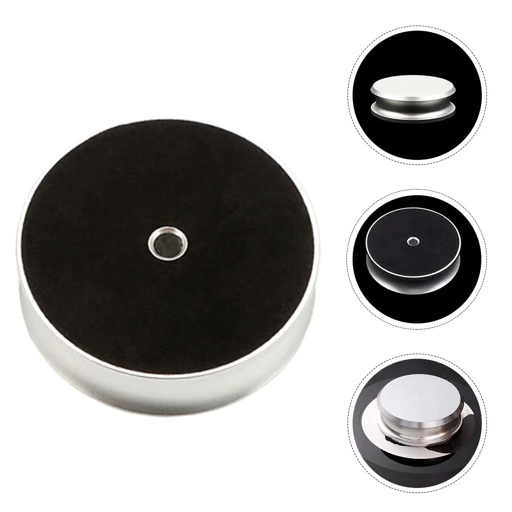 

Silver Balance Instrument 1L54 Precision Balanced Disc Stabilizer for Vinyl Turntable Weight Record Clamp