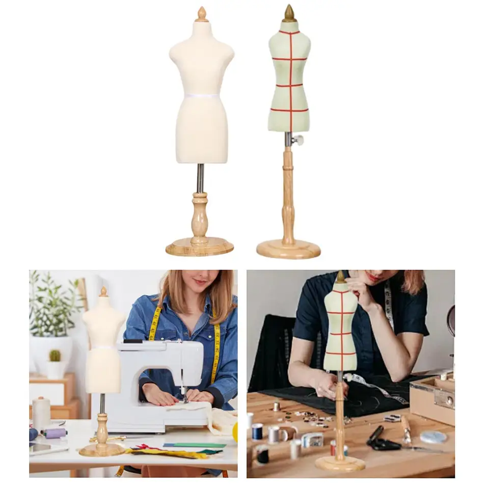 fashion maker dress form Jelimate Half Body Female Tailor Mannequin Torso Dressmaker Dummy for –  JELIMATE main image 0