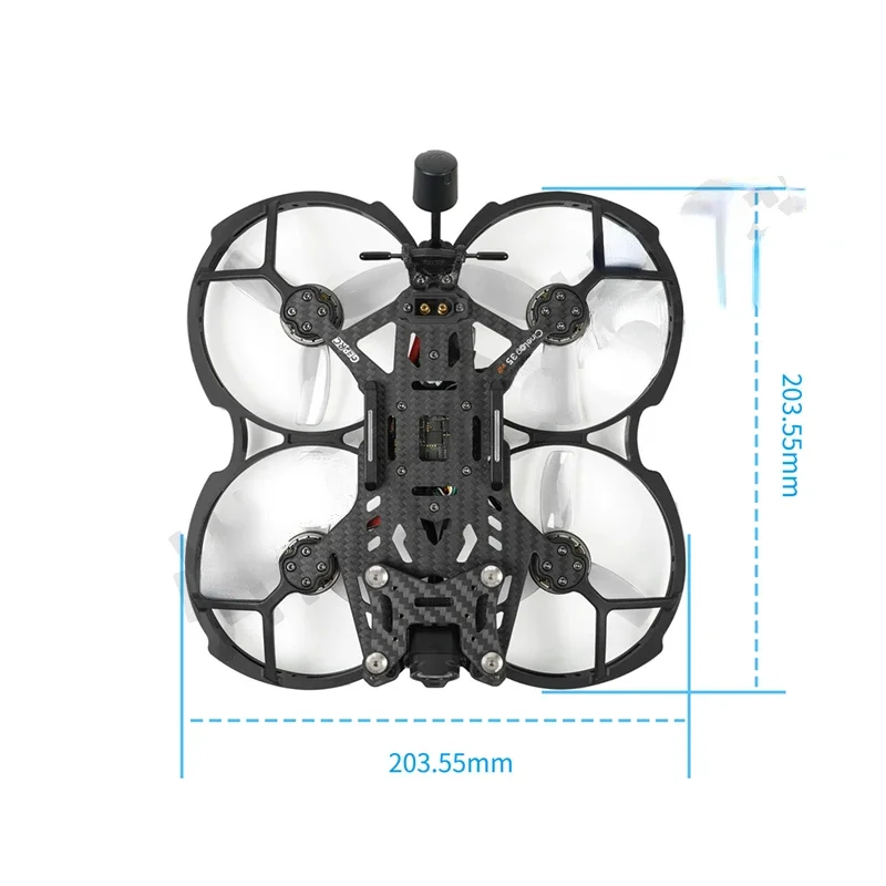 for Cinelog35 V2 Dji O3 Hd Digital Image Transmission 3.5-Inch Black Shadow 35 Machine Set