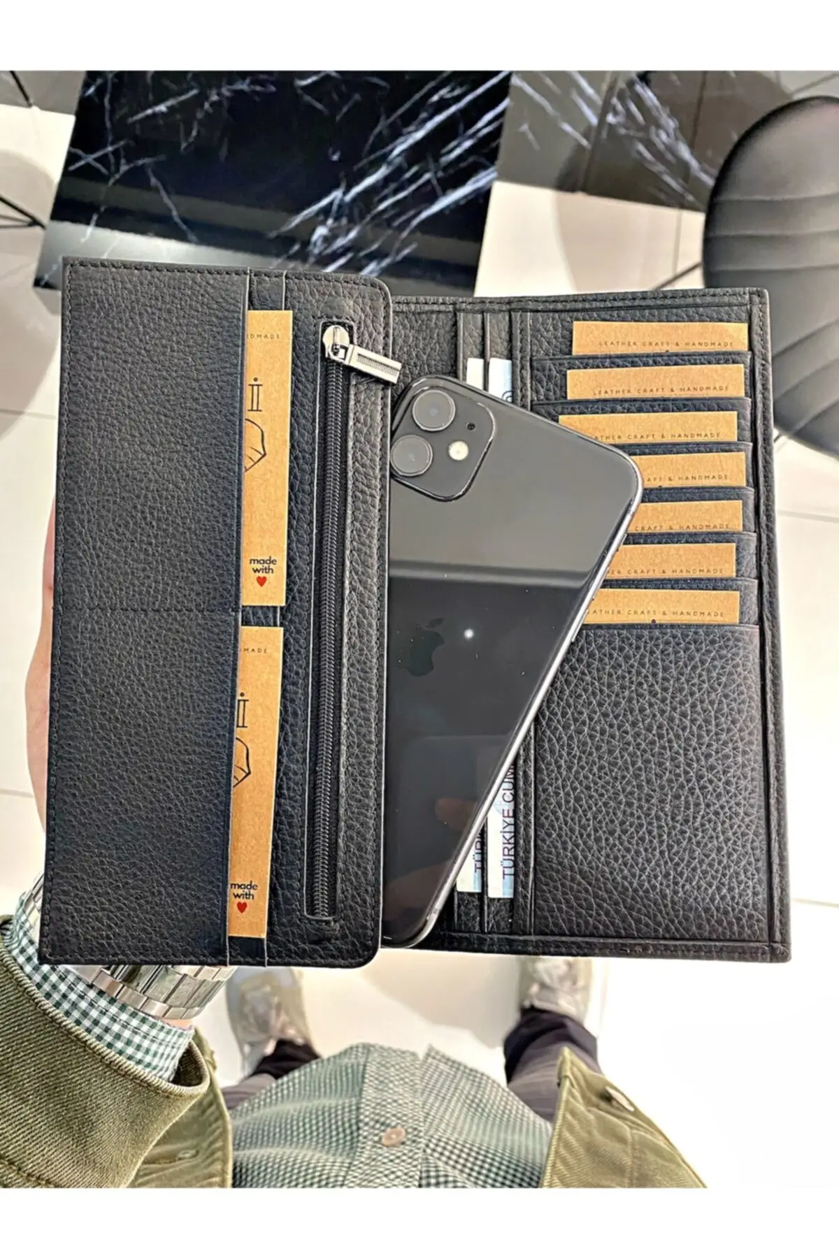 Phone Wallet Genuine Leather Stylish Useful Multifunctional Fast And Safe Delivery 2022 Trend Model