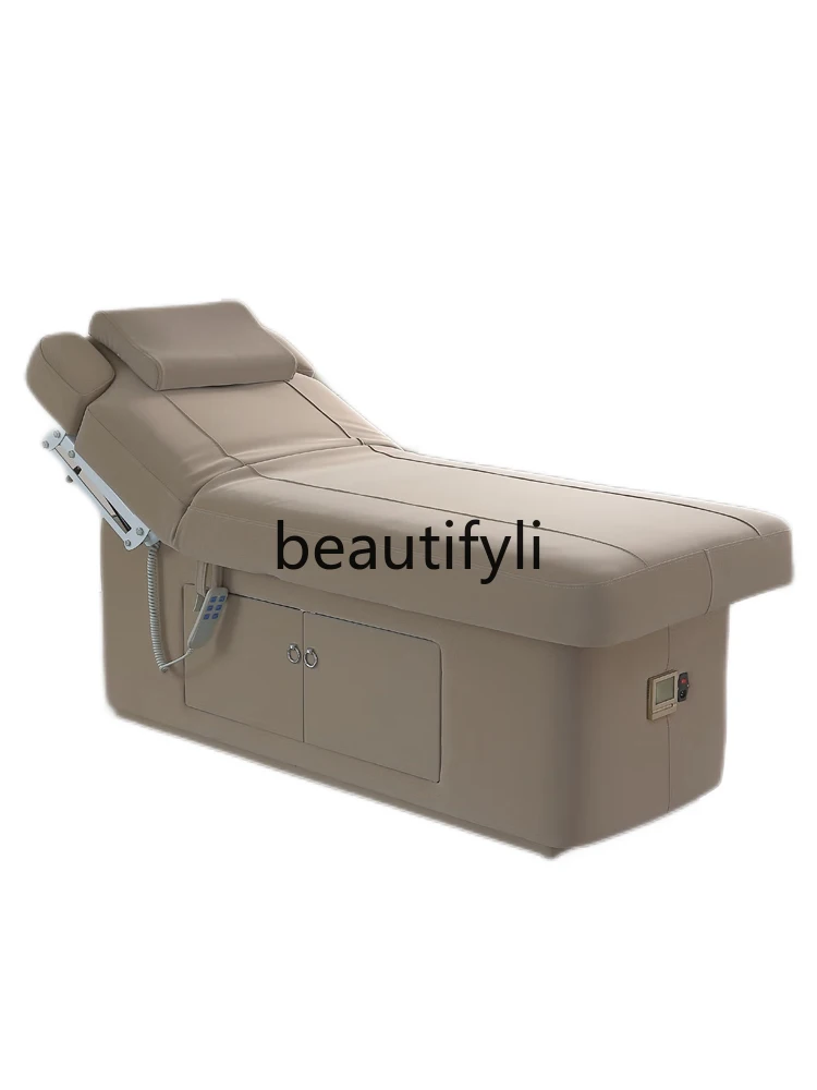 

Electric beauty bed Multifunctional constant temperature heating Spa latex massage treatment bed