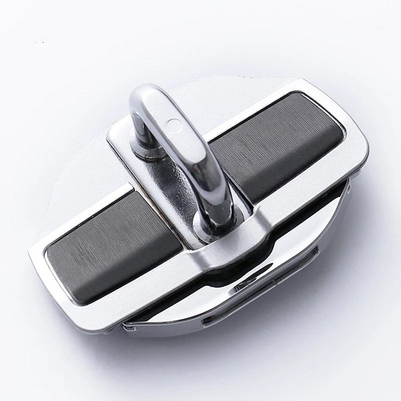 2 PCS Car Door Lock Cover for Alphard Vellfire 30 Series Stainless Steel Protective  Cases Accessorie