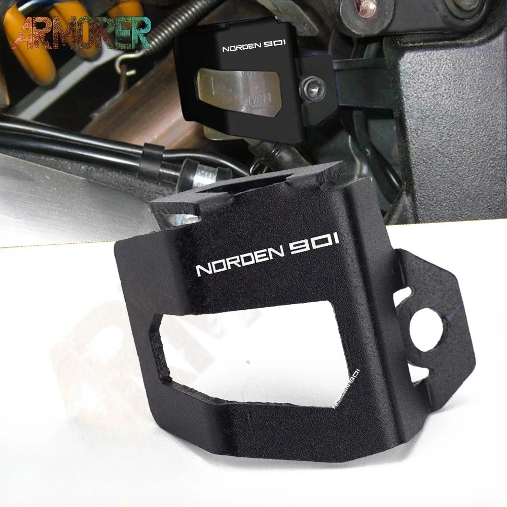 

Norden 901 Rear Brake Fluid Reservoir Guard Cover Protection Motorcycle Accessories For Norden901 2022 2023