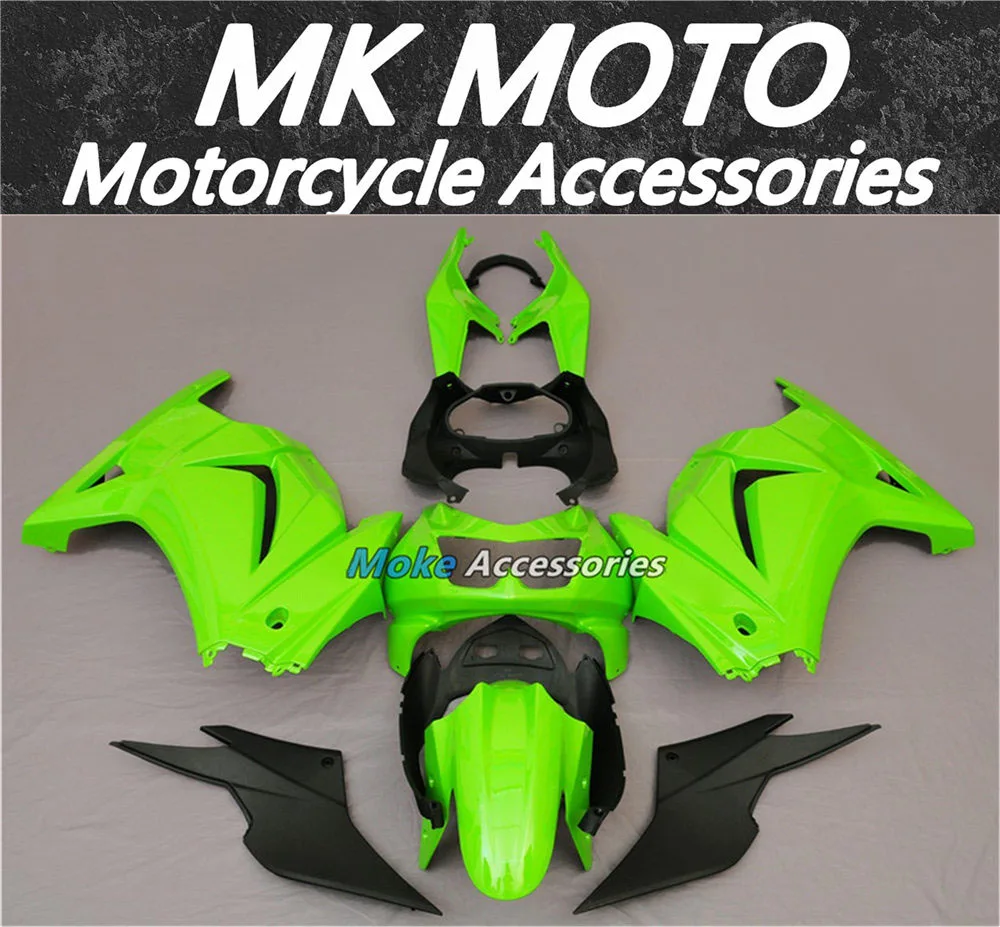 

Motorcycle Fairings Kit Fit For Ninja 250 2008 2009 2010 2011 2012 Bodywork Set High Quality ABS Injection NEW Green