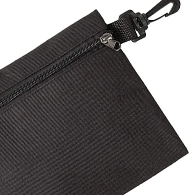 حقائب أدوات قماشية، حقيبة أدوات شديدة التحمل، أكياس بسحاب، حقيبة تنظيم أدوات الأجزاء الصغيرة مع حلقة تسلق، للأماكن الخارجية والرجال والسيارة #3