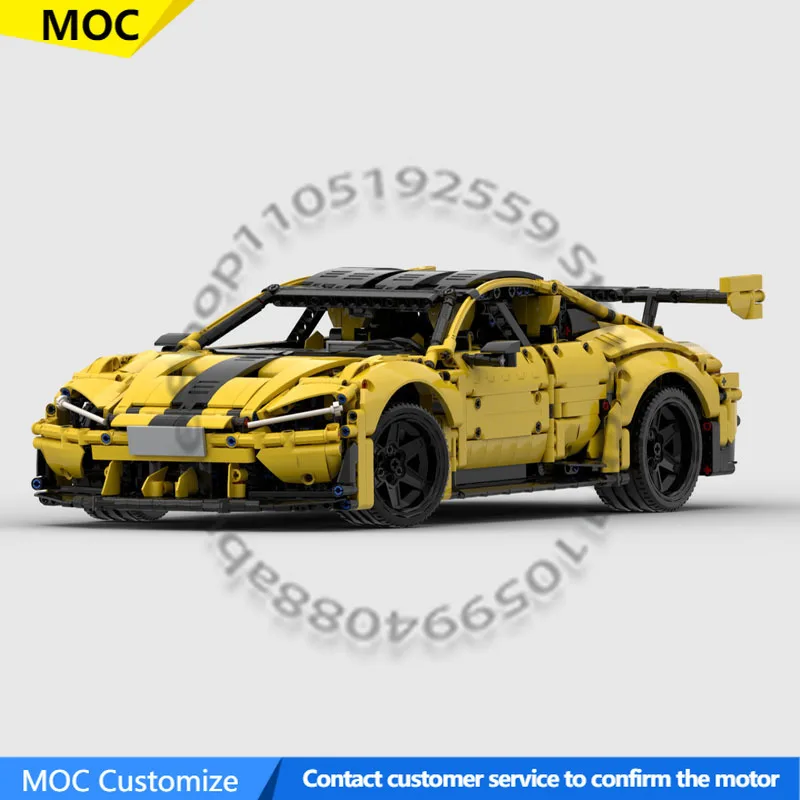 

2538 PCS Speed King SU 7Ultra 1:10 RC MOC Customize Modular Building Block Educational Popular Simple DIY Toy Christmas Gift