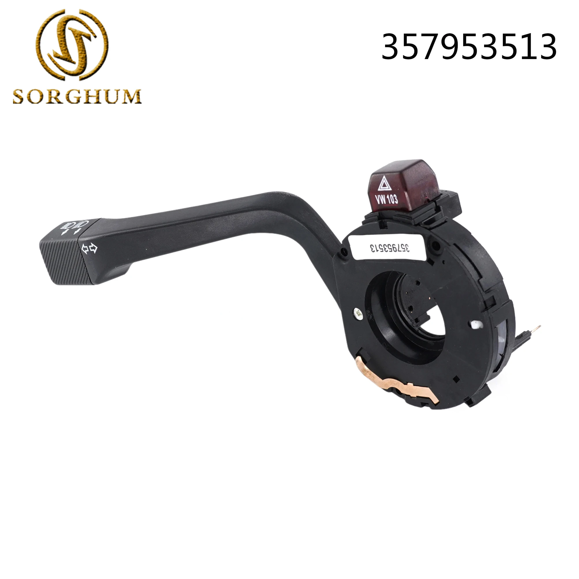 

Sorghum New Car Turn Signal Steering Indicator Light Control Switch For VW Golf Jetta Passat Seat 357953513 357953513F