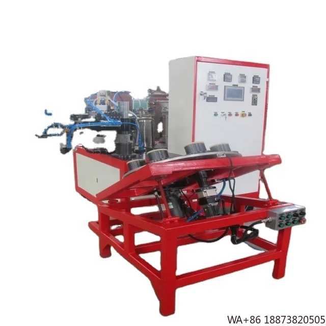 معالجة الرغوة نوع دائري آلة رغوة حشية البولي يوريثين التلقائي 2-مكون بو ختم حقن لصلبة ومرنة