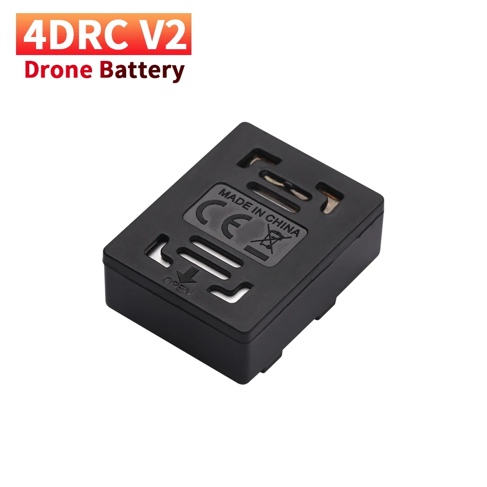 Bateria de drone 4d-v2 rc atualizada para 4drc v2 mini quatro acessórios de helicóptero dobrável rc 3.7v 800mah bateria lipo