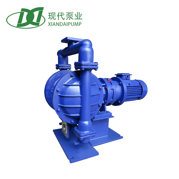 suck various strong acid and corrosive liquid Cast iron Electric pneumatic double diaphragm booster pump