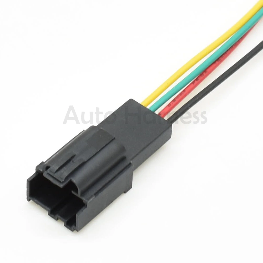 1 Pcs 4 Pin Auto Cable Harness Socket Electrical Connector Ford Multifunctional Steering Wheel Plug 31068-1070 31068-1010