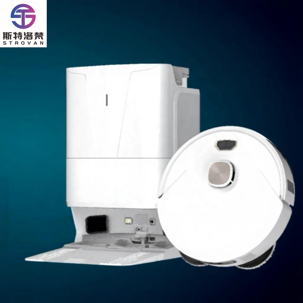 

A10 Ultra Robotic Vacuum Cleaner With Removable Mop and Side Brush Extend Outside Cleaning