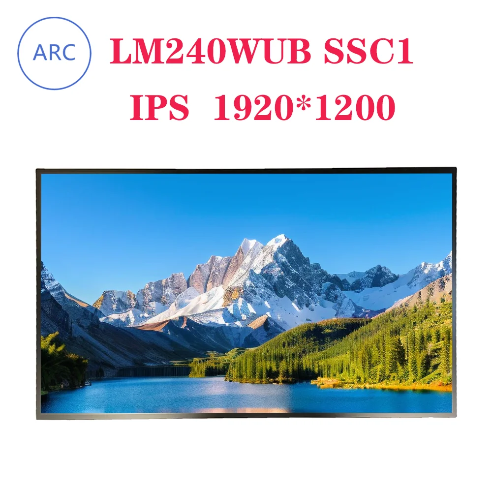 

24" New Original Screen LM240WUB SSC1 16:10 IPS 1920*1200 LM240WUB(SS)(C1)