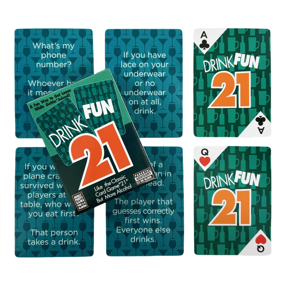 Drink Fun 21 A Fun Way To Get Loose Like The Classic Card Game 