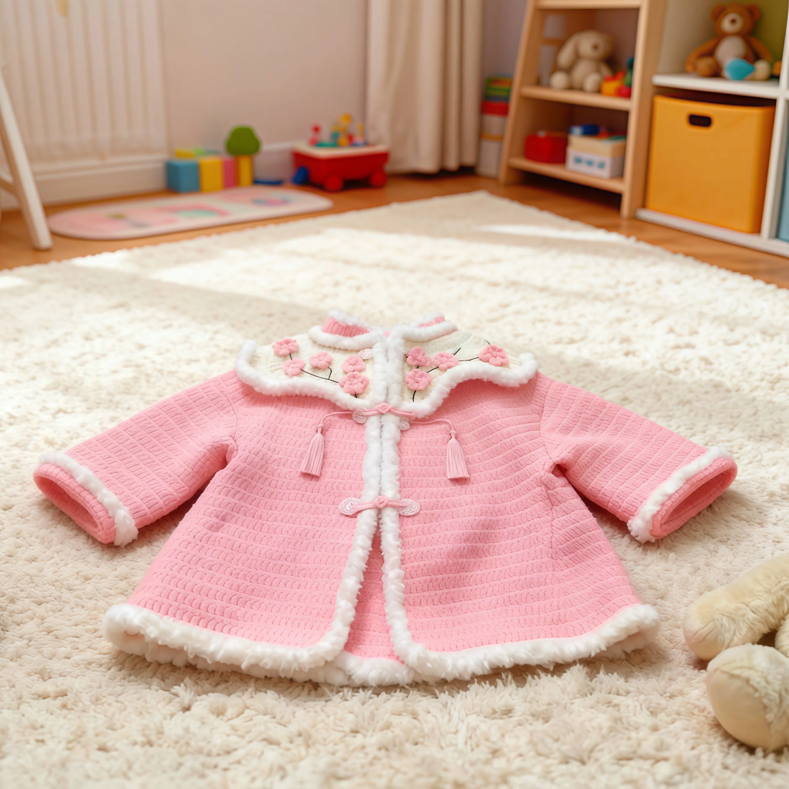 handmade-diy-yarn-fringe-awl-kit-adult-children's-original-design-crochet-decorative-oulder-wrap-material-bundle