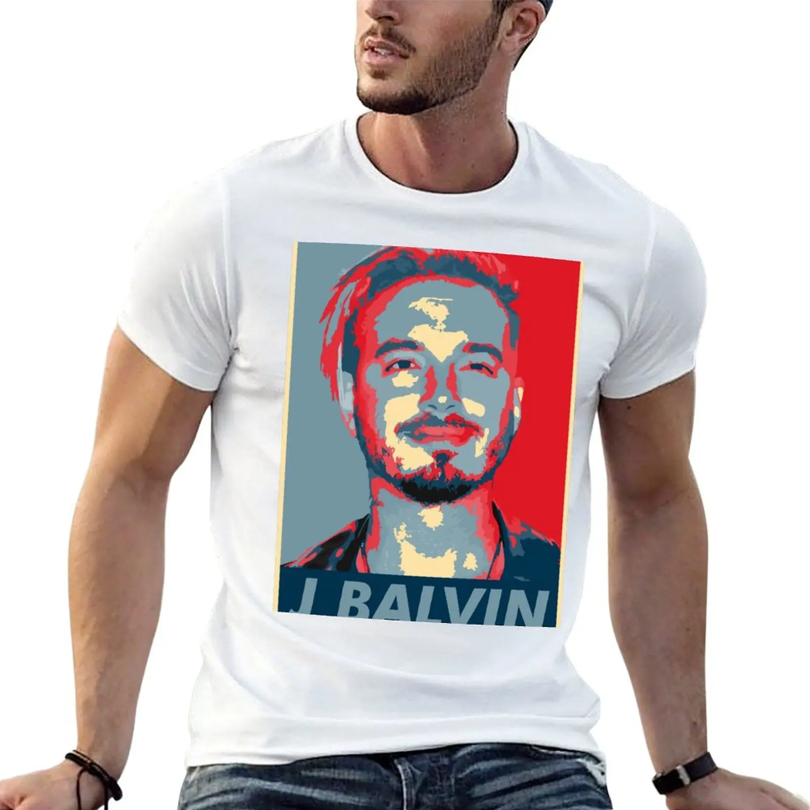 

J Balvin T-Shirt t shirts with prints t shirts for man pack cotton T-Shirt