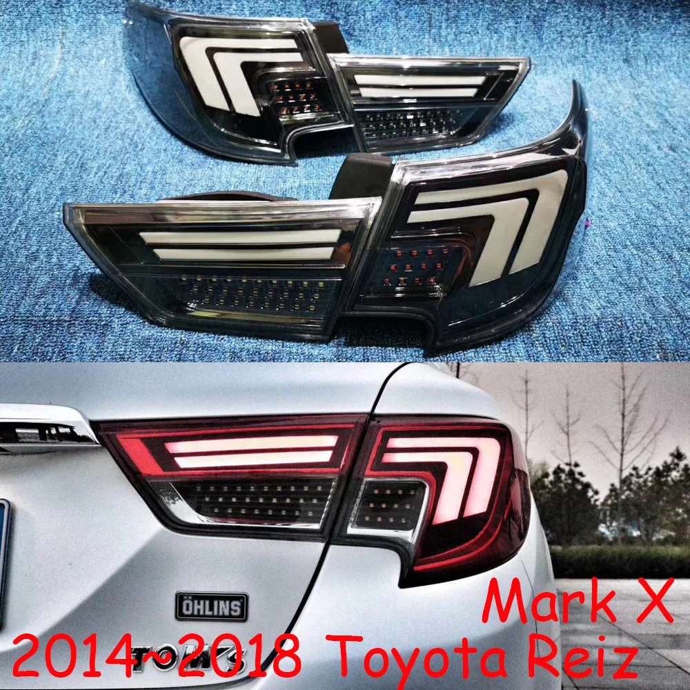 Car bumper tail lamp for Toyota Reiz Mark X taillight 2014 2015 2016y car accessories LED tail light for Mark X reiz rear light