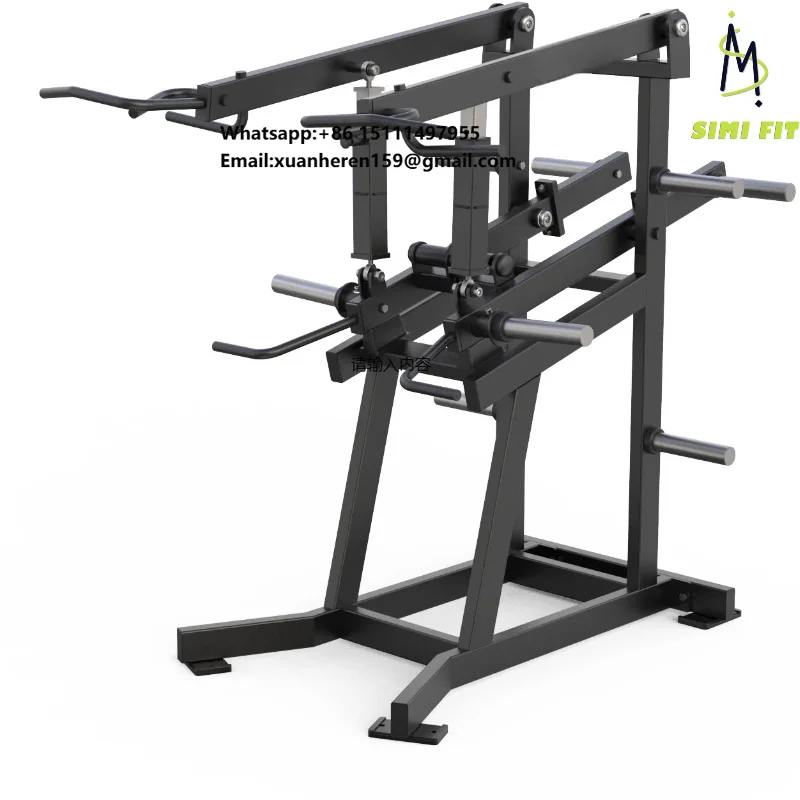 SM FL Series Commercial Body Building Future Strength Gym Equipment Plate Loaded Viking Press Standing Shoulder Fitness Machine