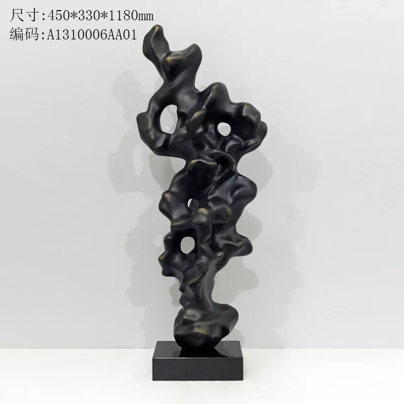 Modern glass fiber reinforced plastic creative home sculpture. Hotel, Villa, living room decoration.